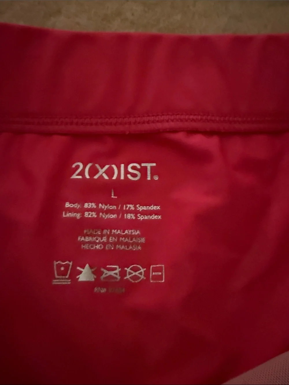 2xist Men's Hot Pink Swim Trunks